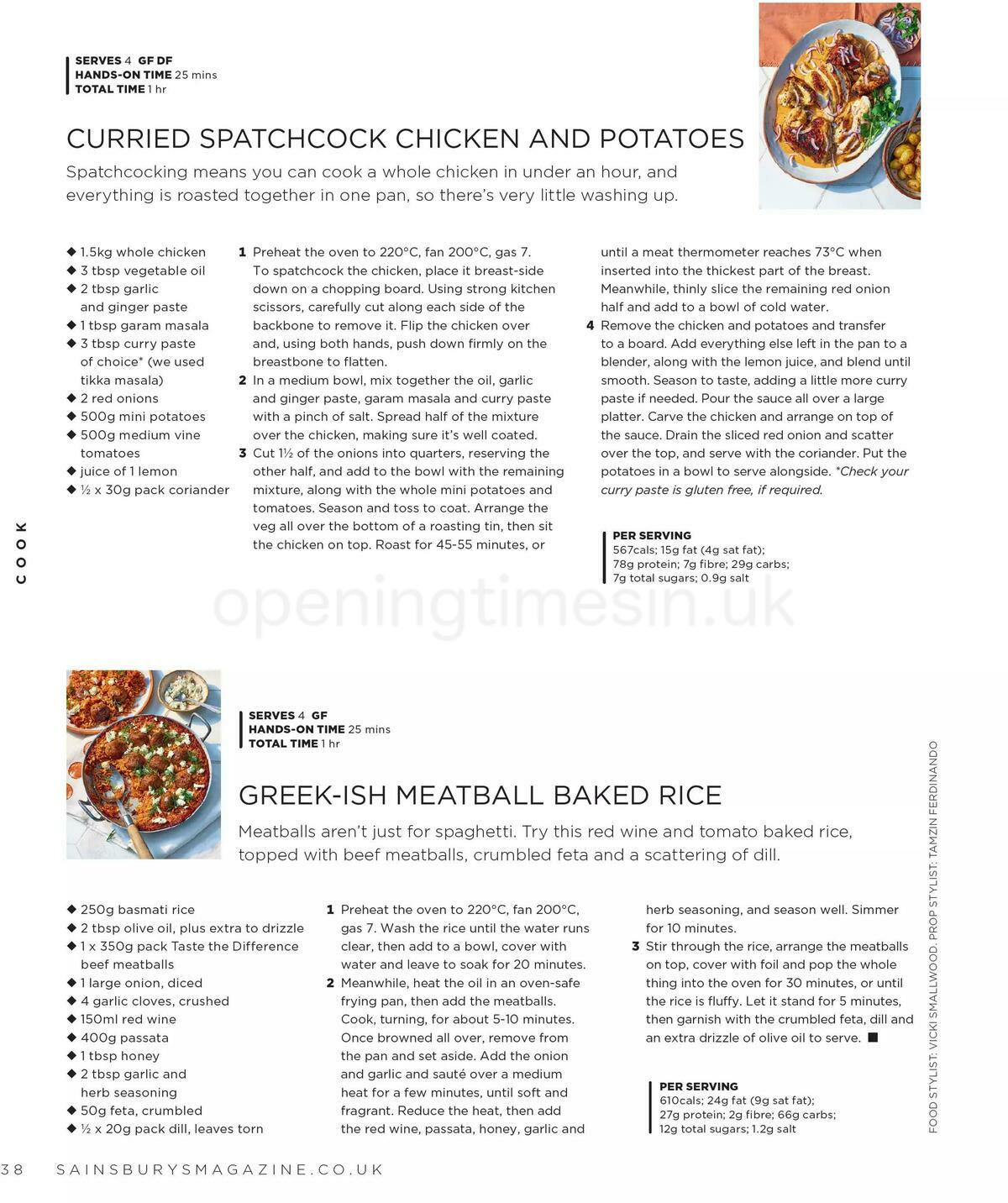 Sainsbury's Magazine July Offers from 1 July