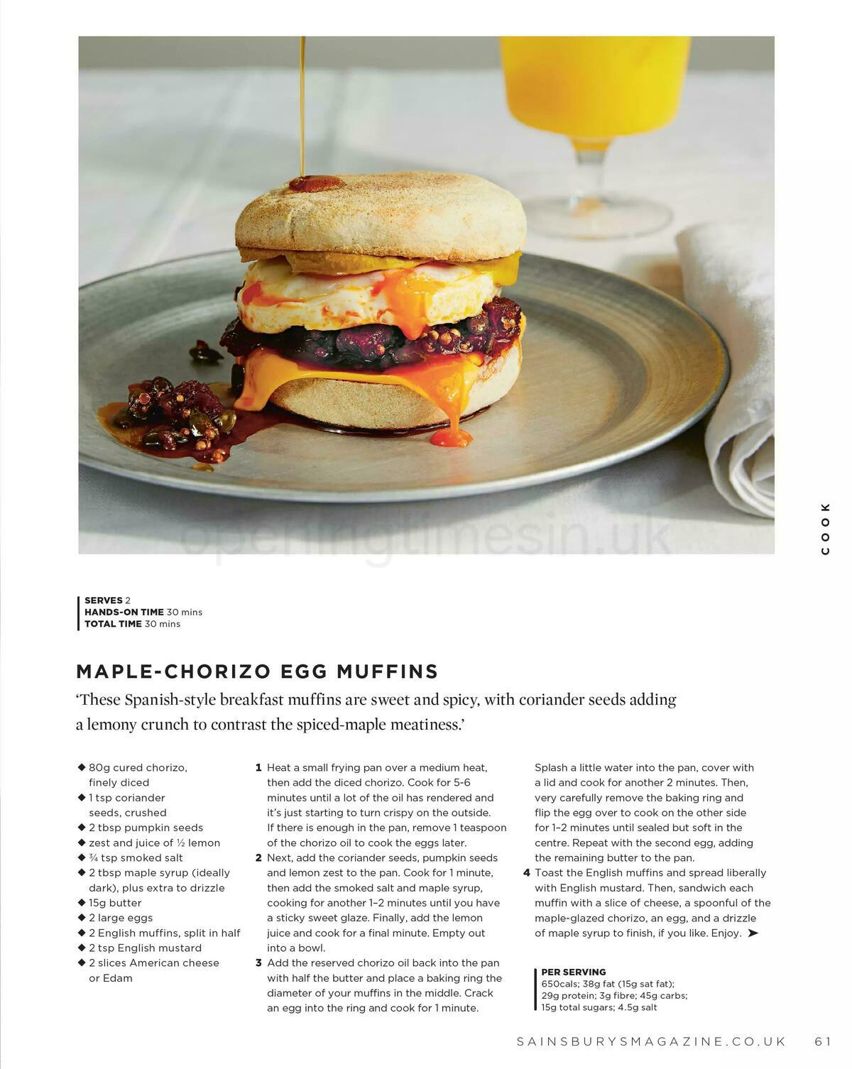 Sainsbury's Magazine July Offers from 1 July