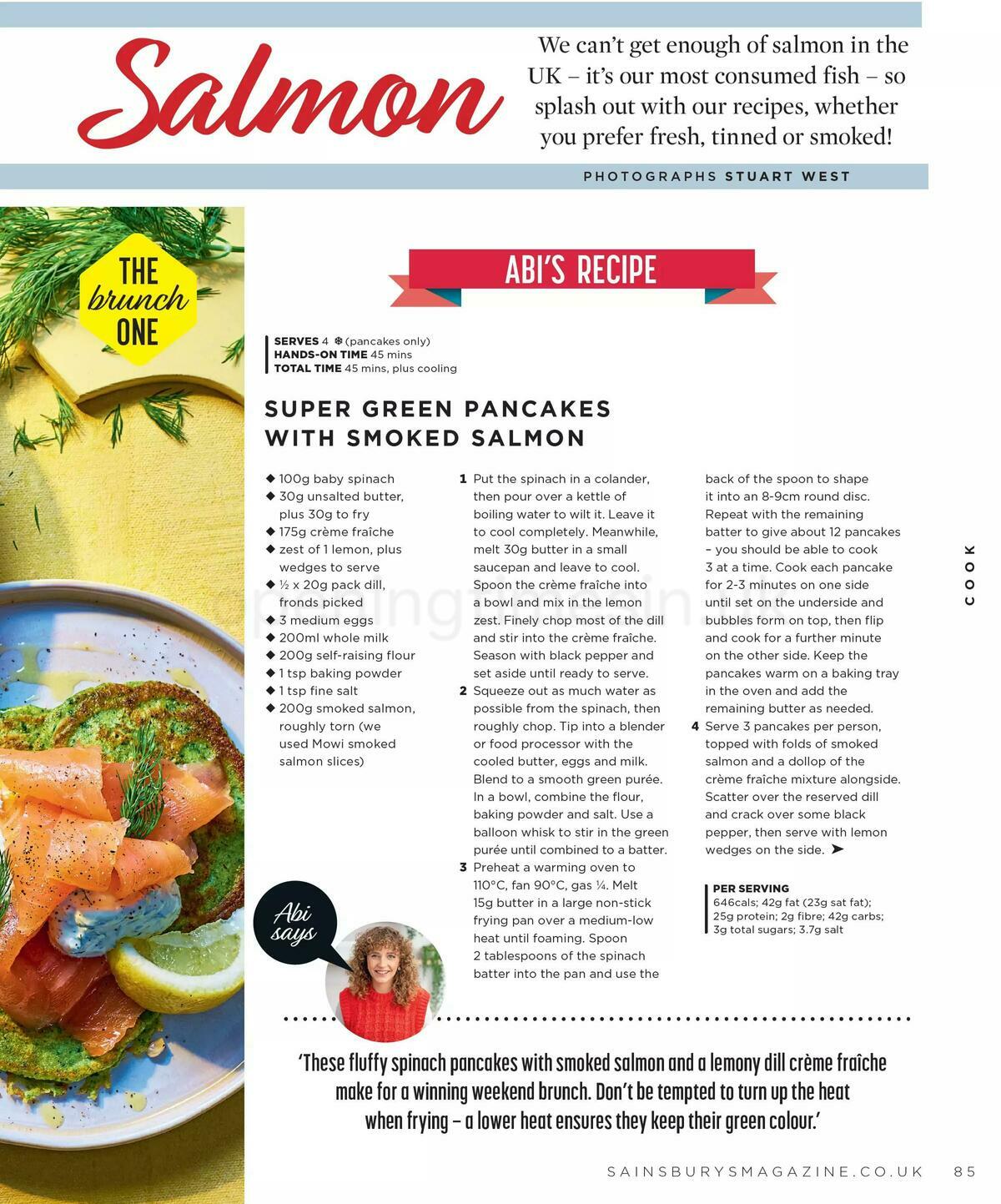 Sainsbury's Magazine July Offers from 1 July