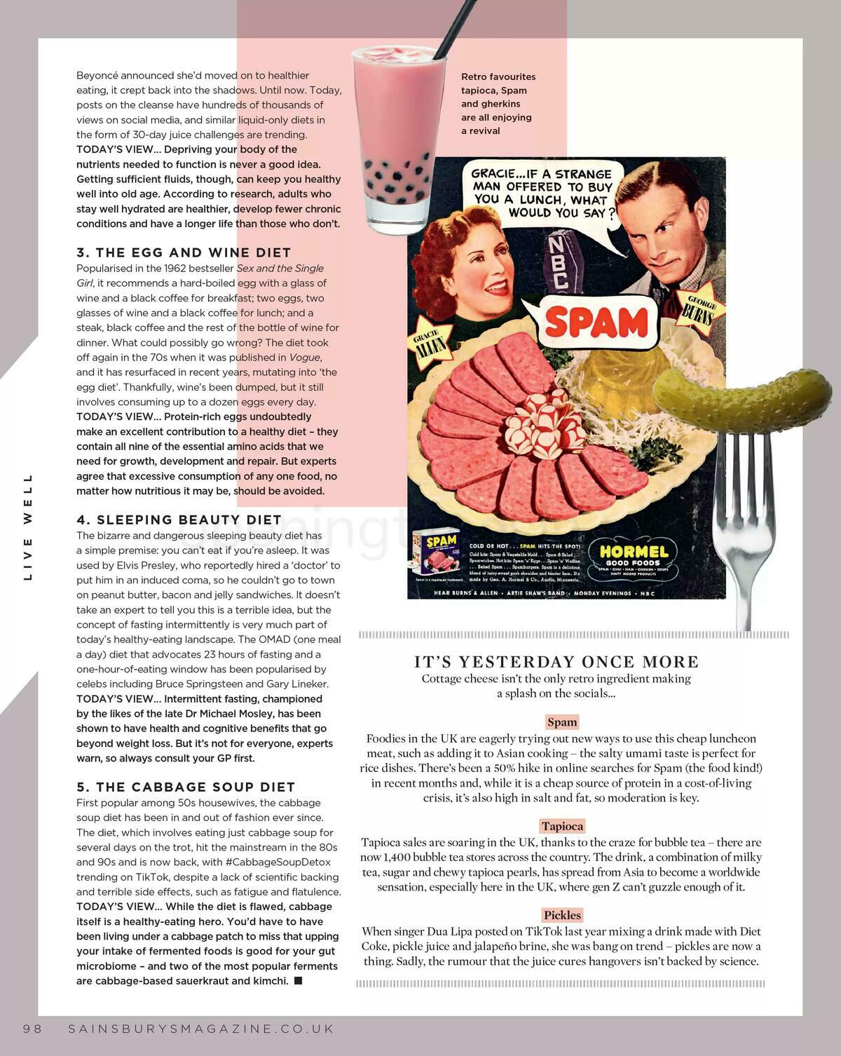 Sainsbury's Magazine July Offers from 1 July