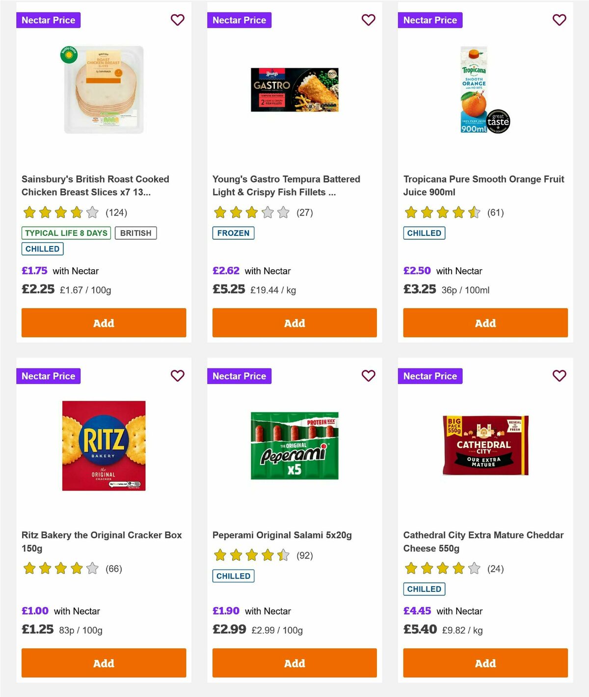 Sainsbury's Offers from 11 July