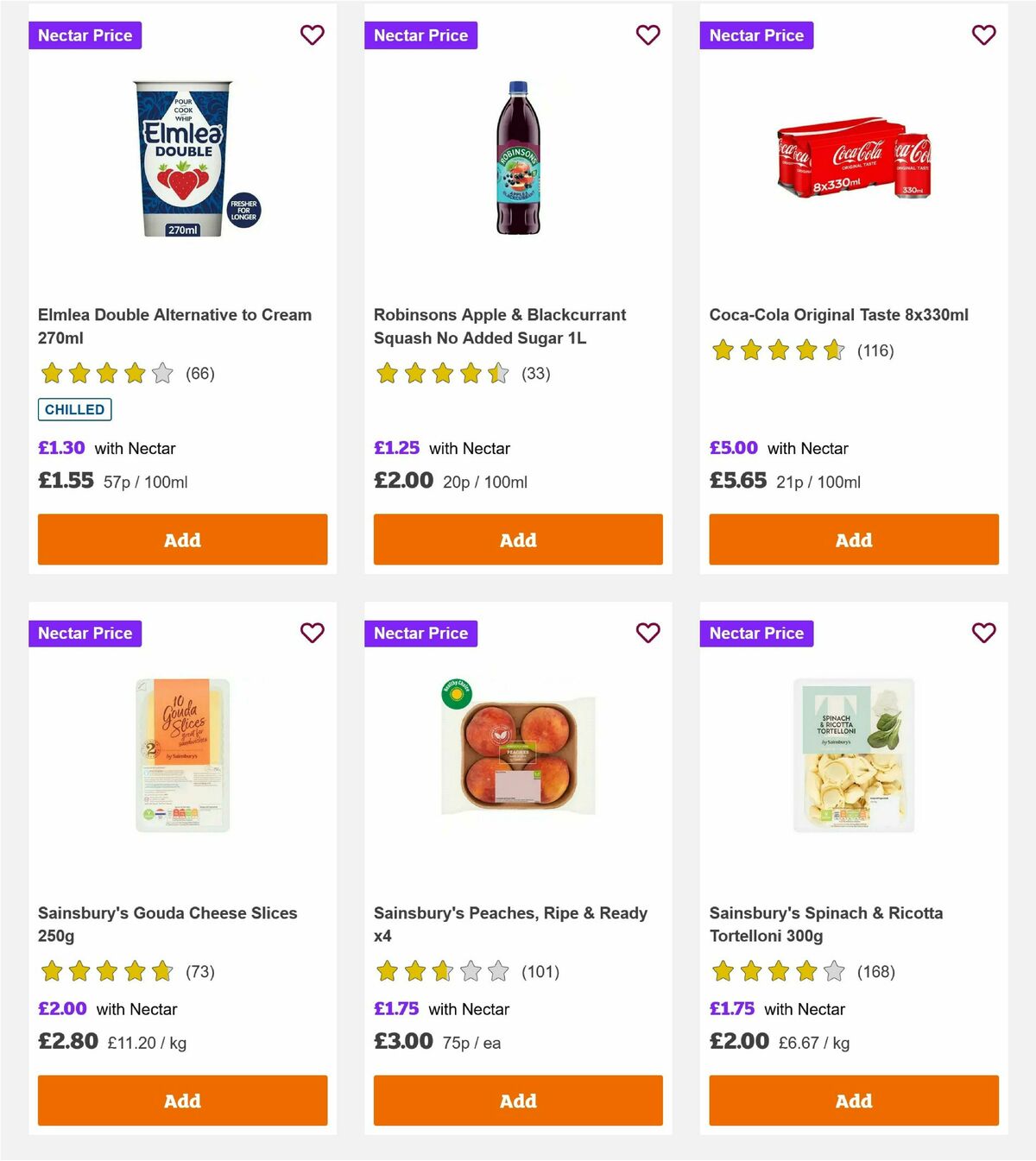 Sainsbury's Offers from 11 July