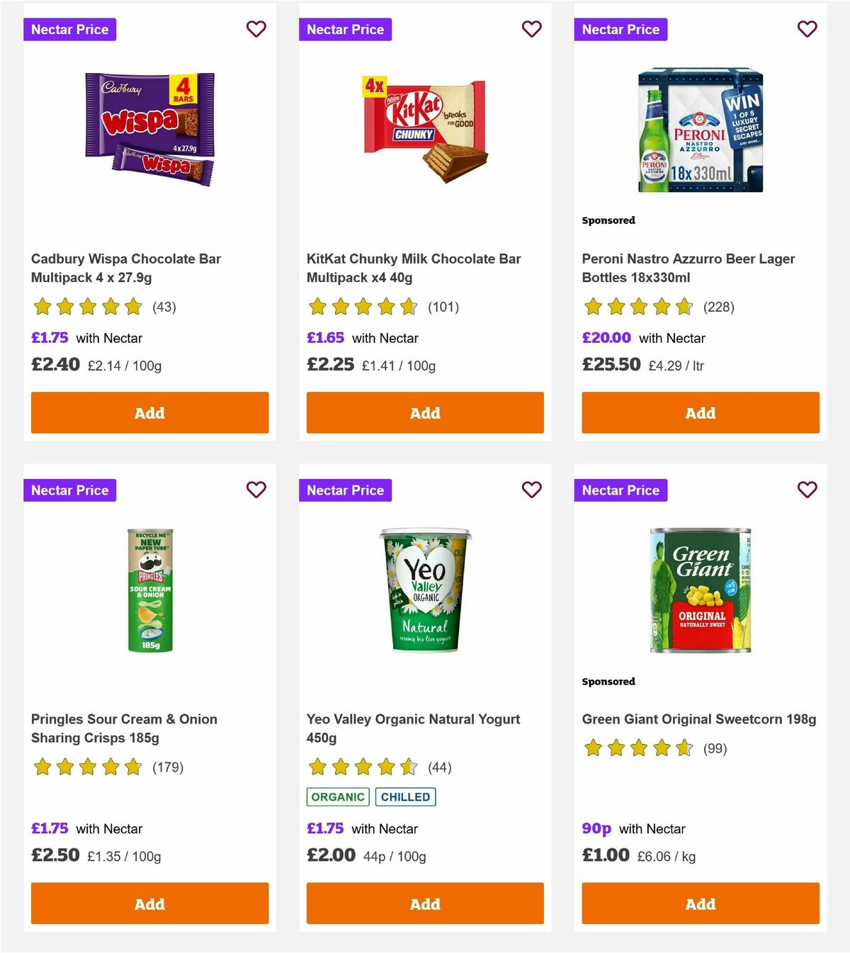 Sainsbury's Offers from 11 July