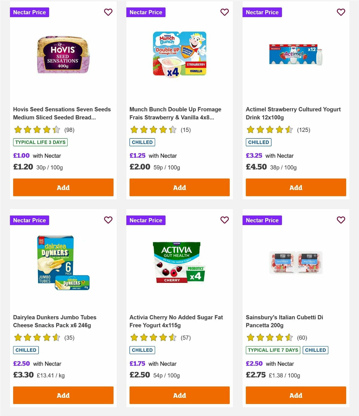 Sainsbury's Offers from 11 July