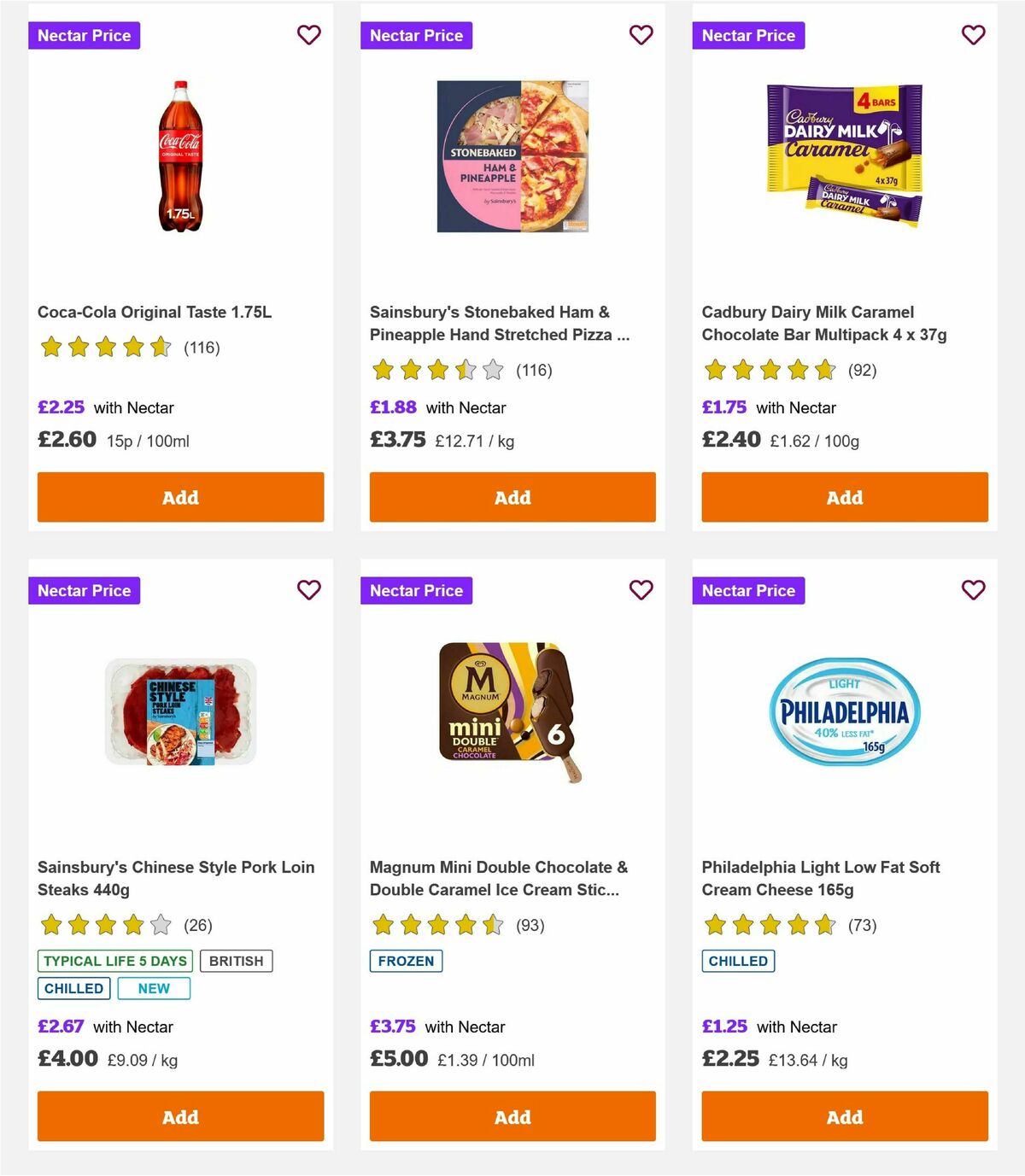 Sainsbury's Offers from 11 July