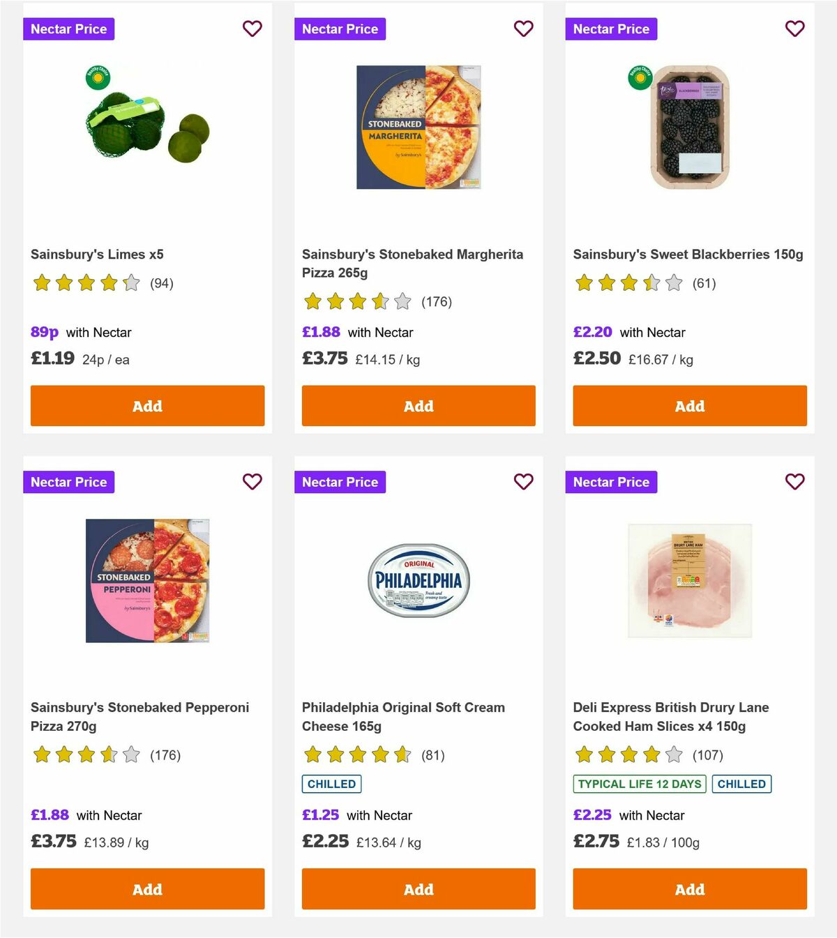 Sainsbury's Offers from 11 July