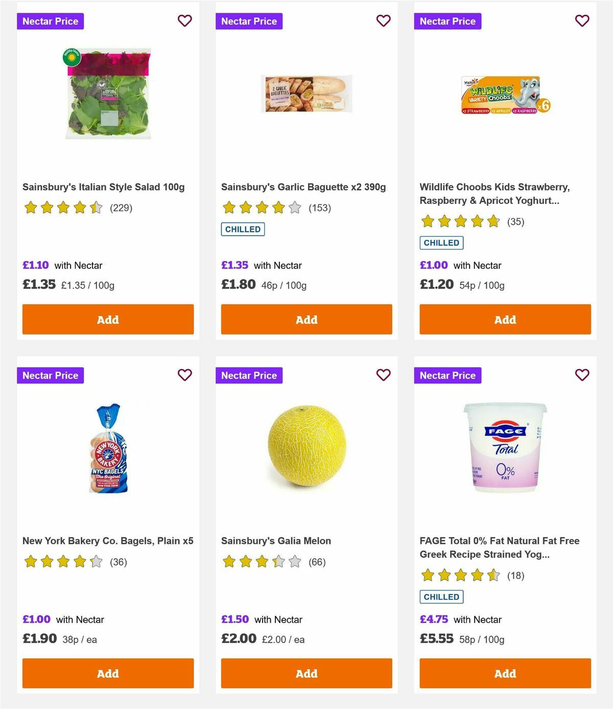 Sainsbury's Offers from 11 July