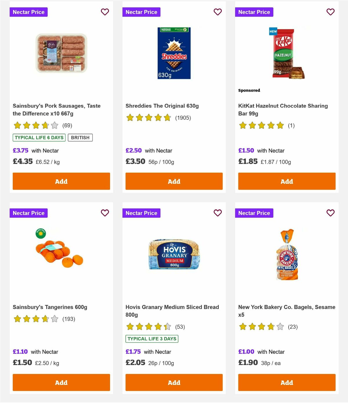Sainsbury's Offers from 18 July