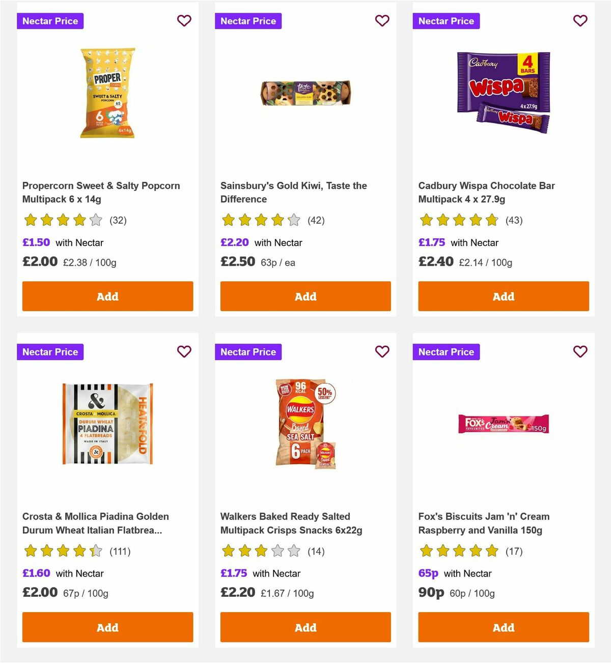 Sainsbury's Offers from 18 July