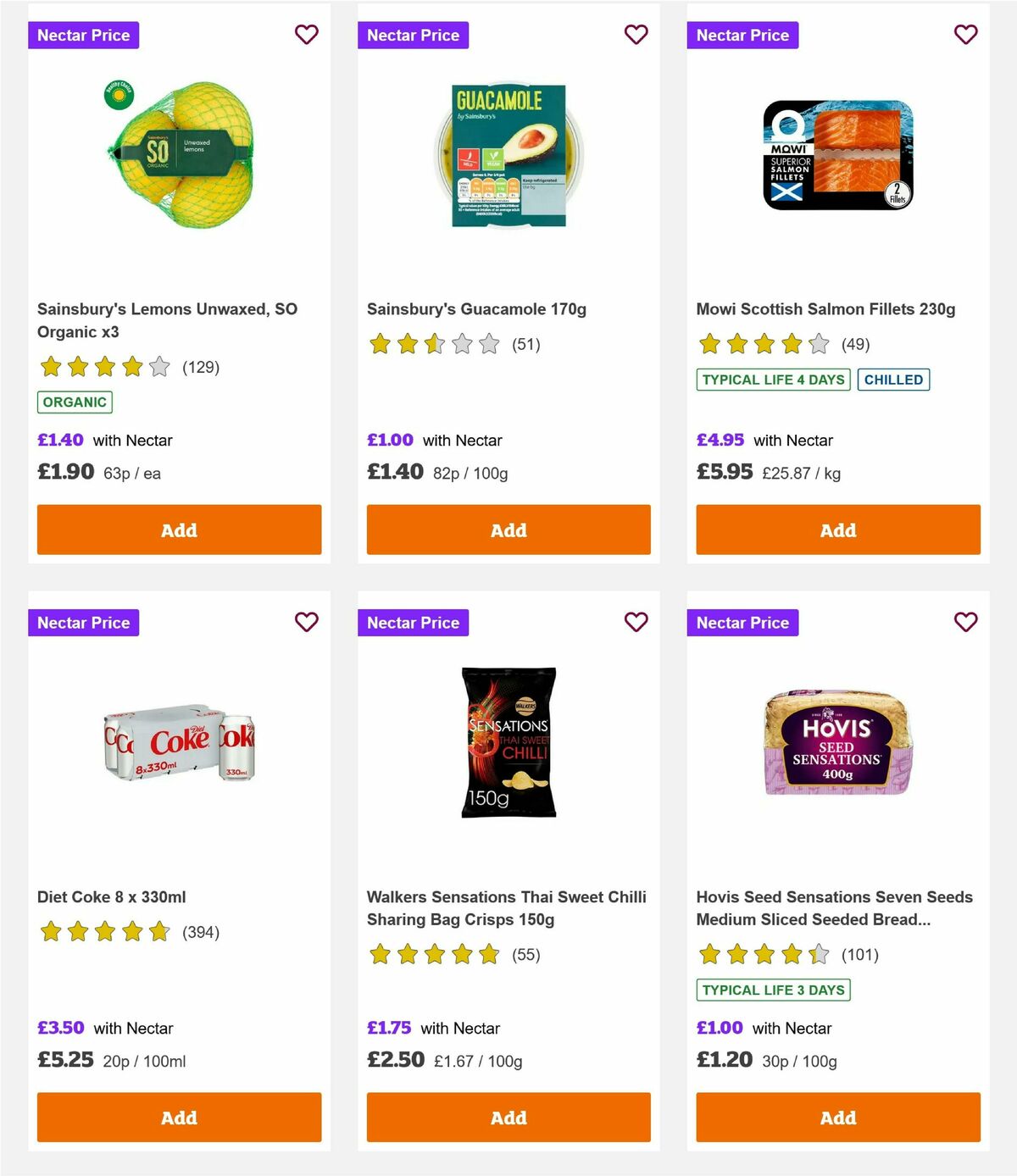 Sainsbury's Offers from 18 July
