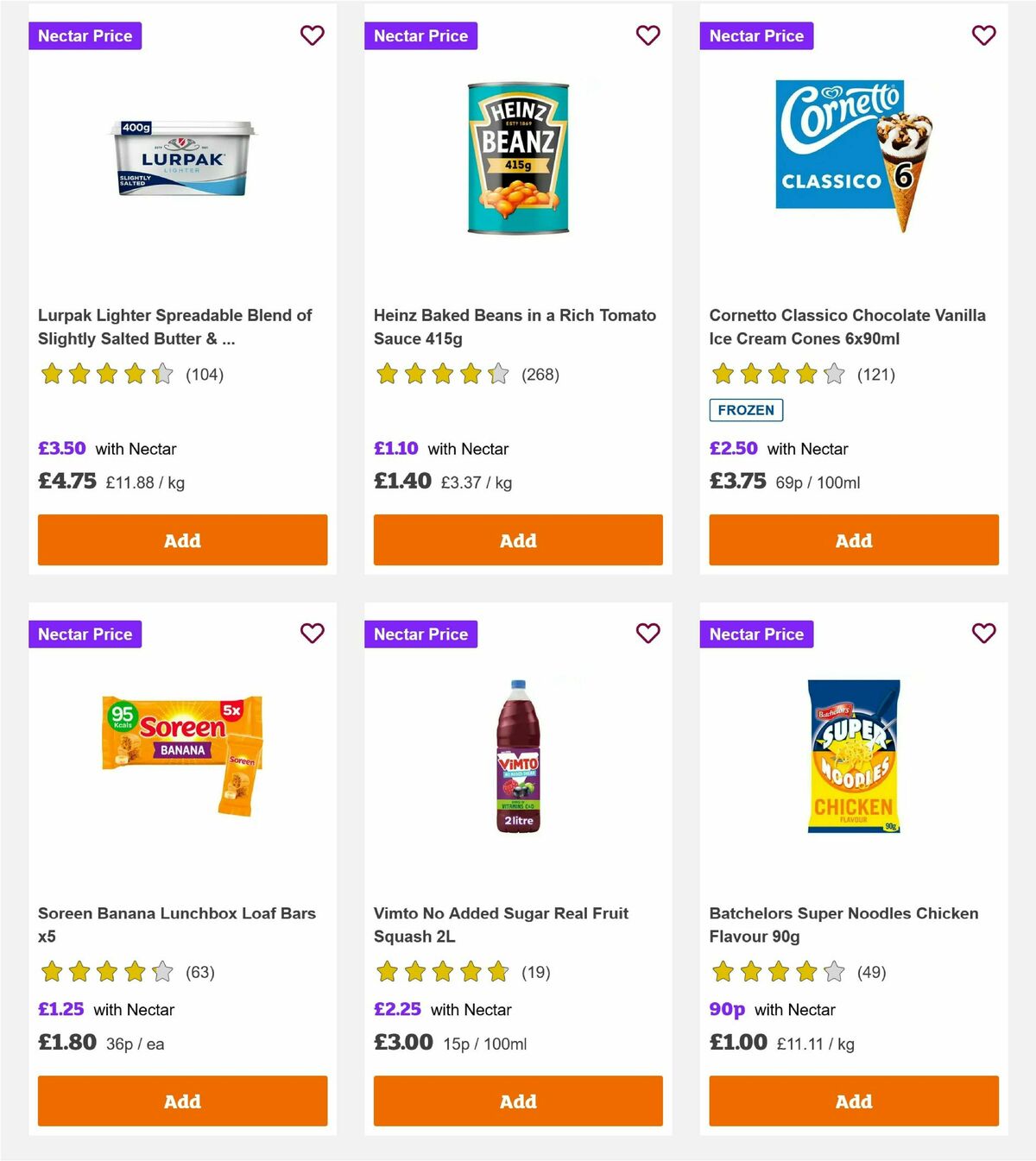 Sainsbury's Offers from 18 July