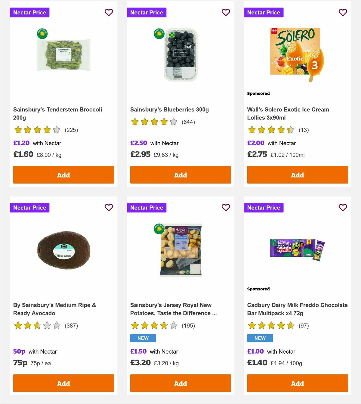 Sainsbury's Offers from 18 July