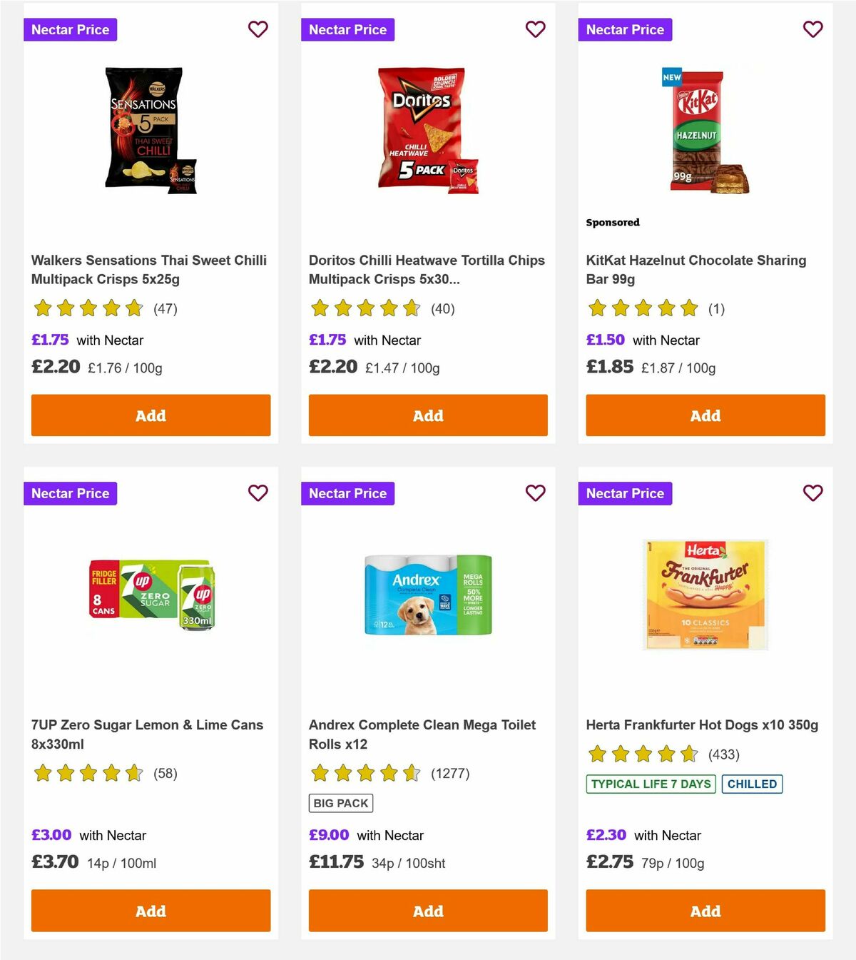 Sainsbury's Offers from 18 July