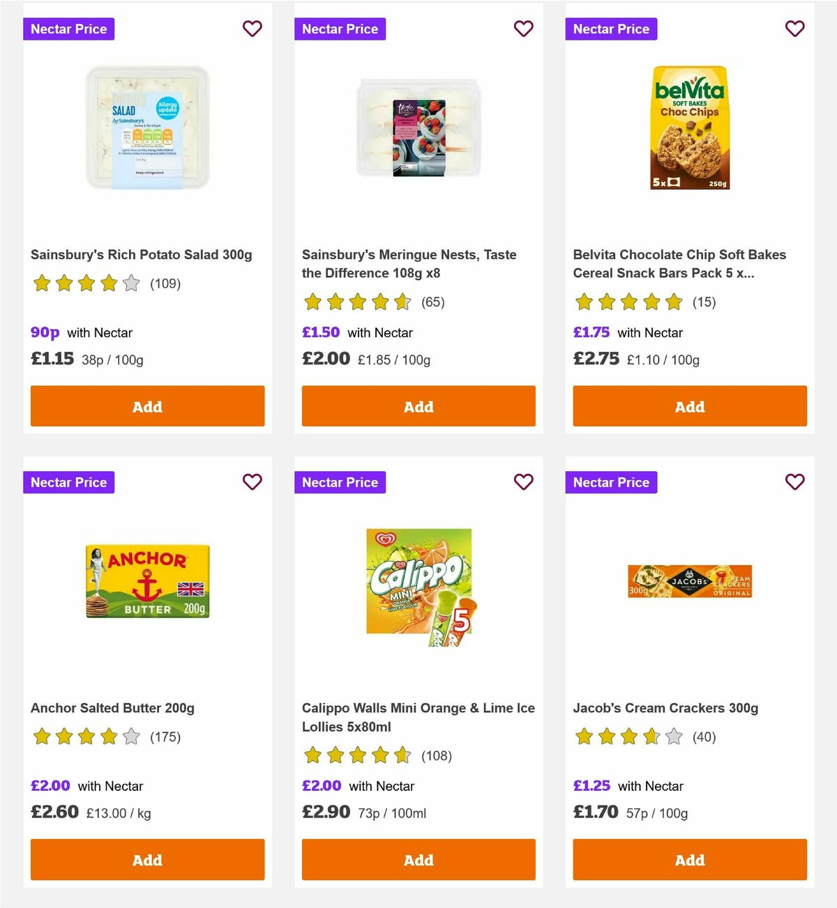 Sainsbury's Offers from 18 July