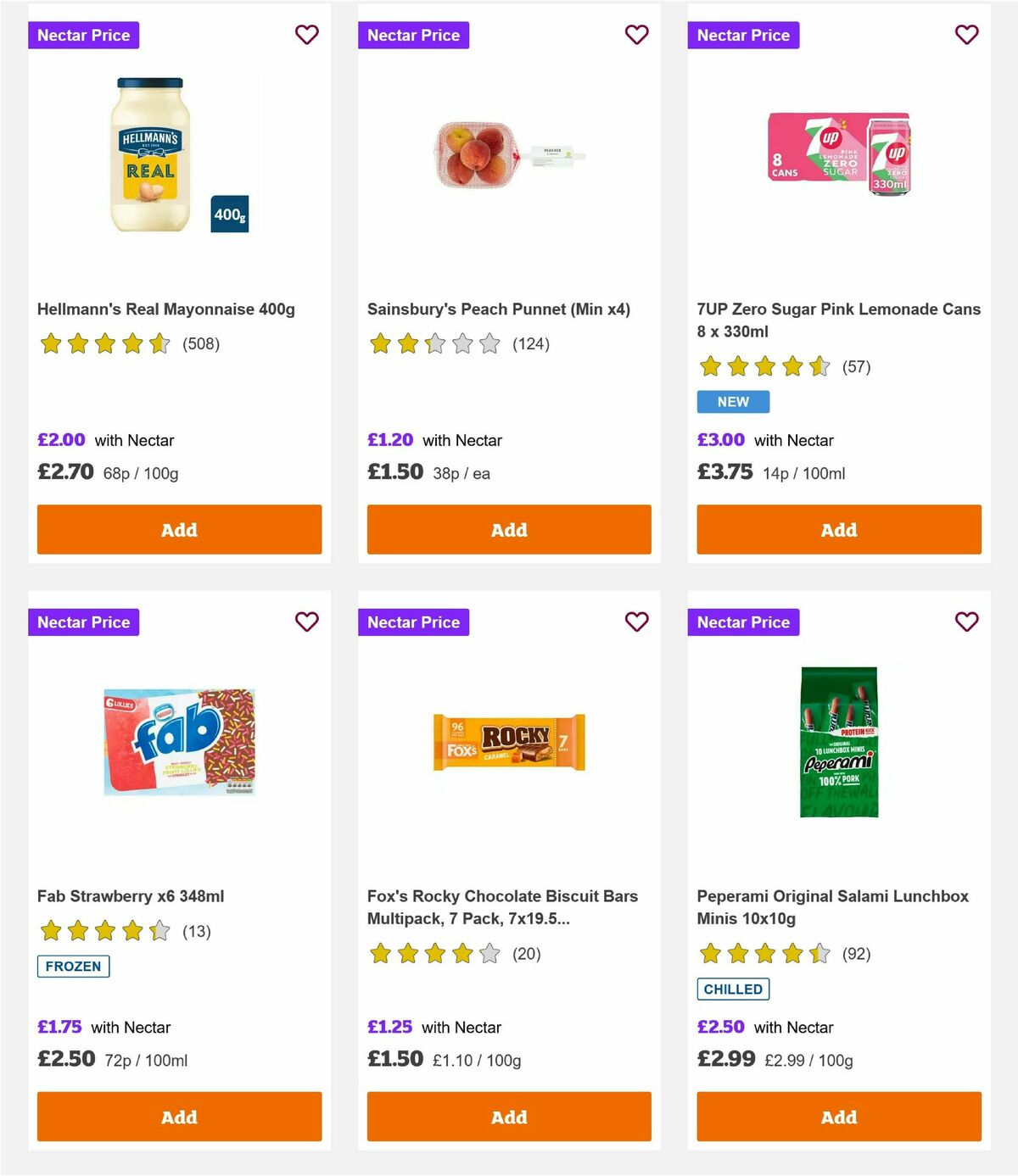 Sainsbury's Offers from 18 July