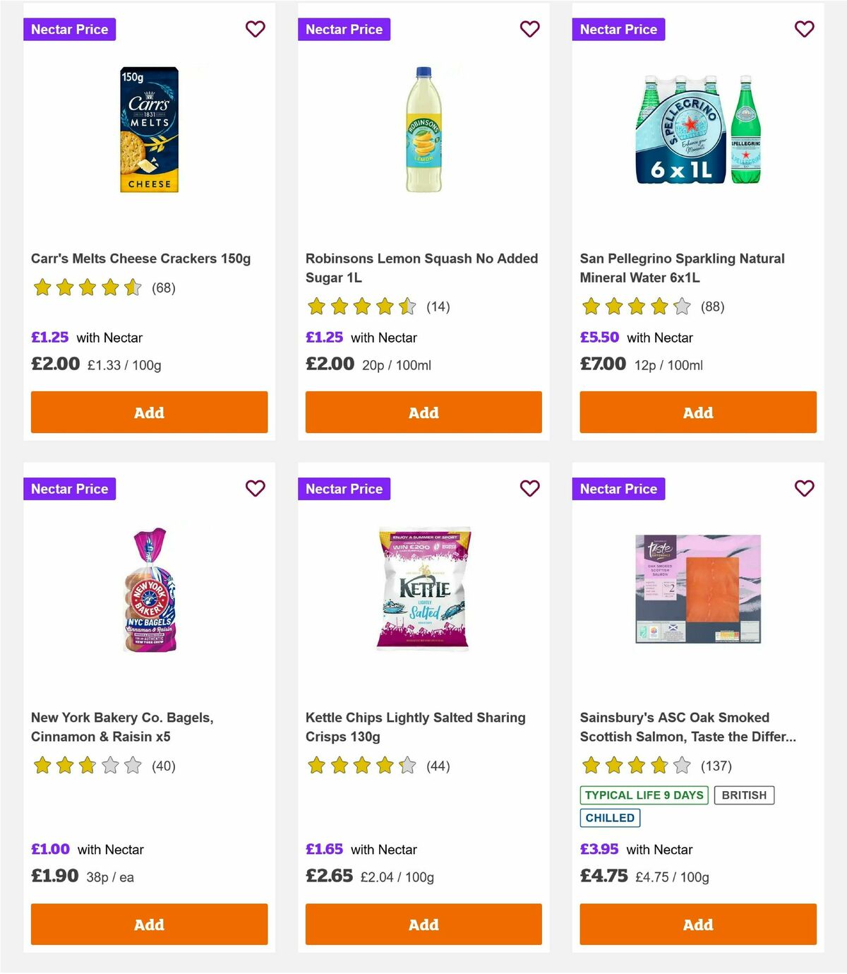 Sainsbury's Offers from 18 July