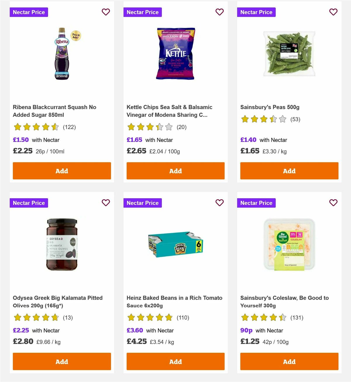 Sainsbury's Offers from 18 July