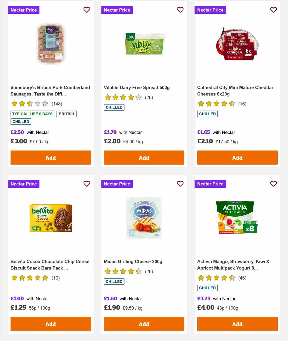 Sainsbury's Offers from 18 July