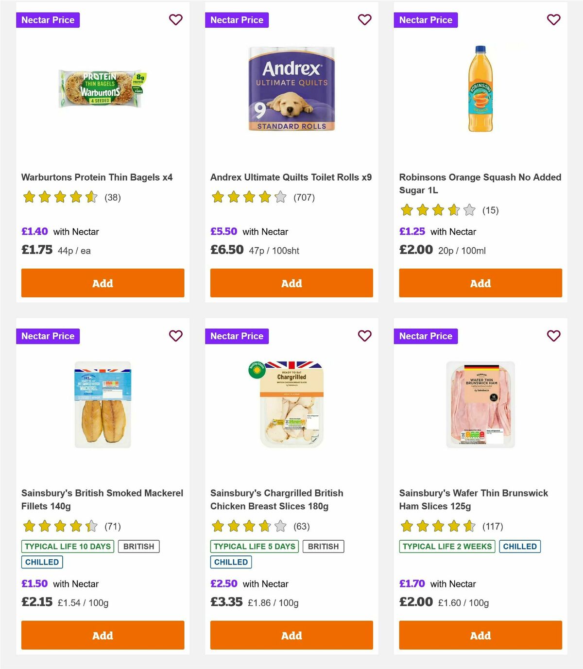 Sainsbury's Offers from 18 July