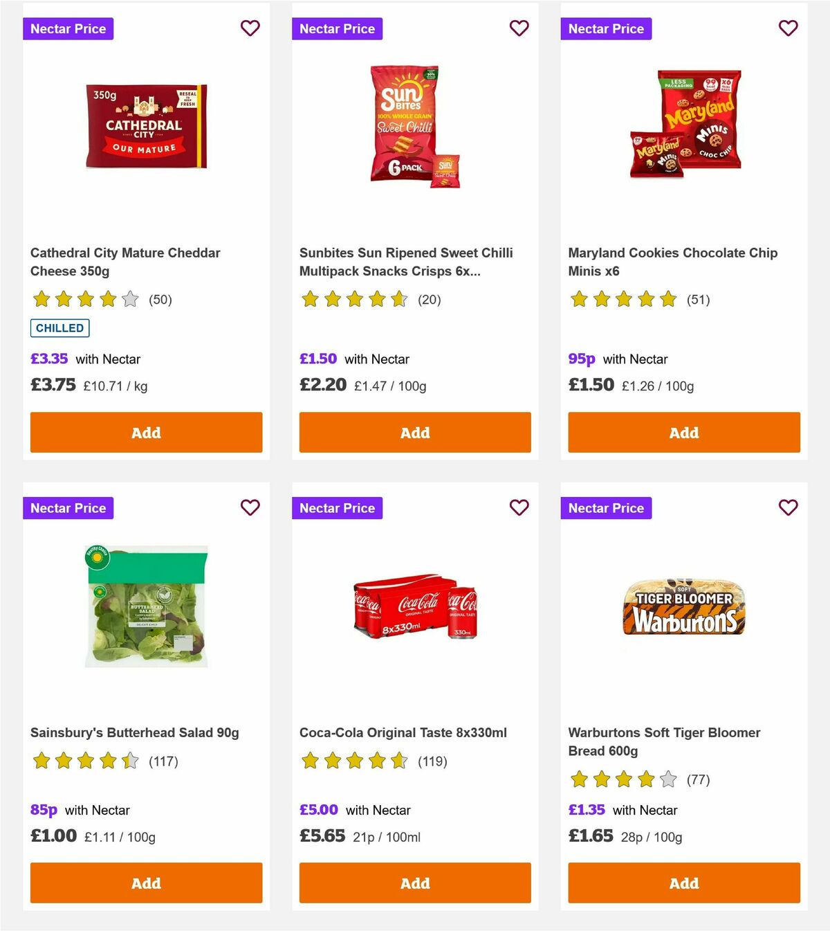Sainsbury's Offers from 18 July