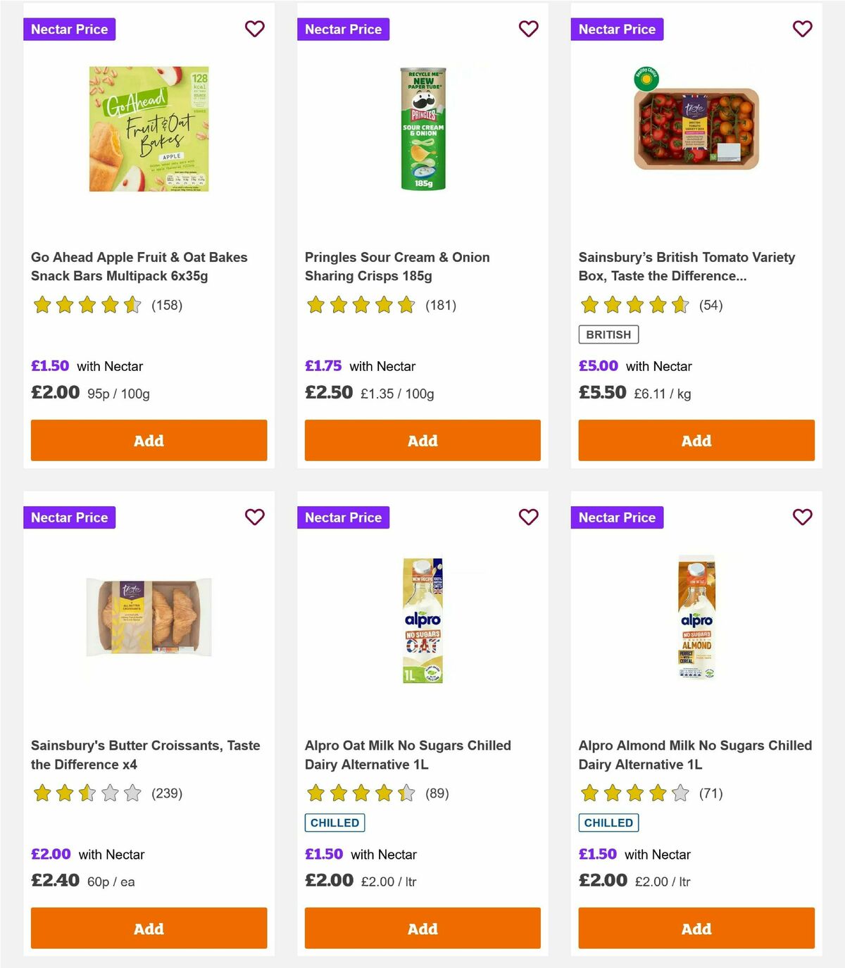 Sainsbury's Offers from 18 July