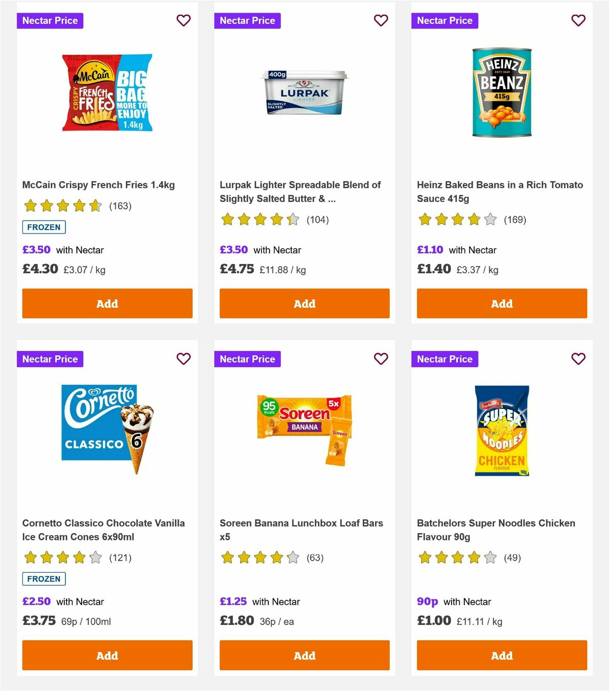 Sainsbury's Offers from 25 July
