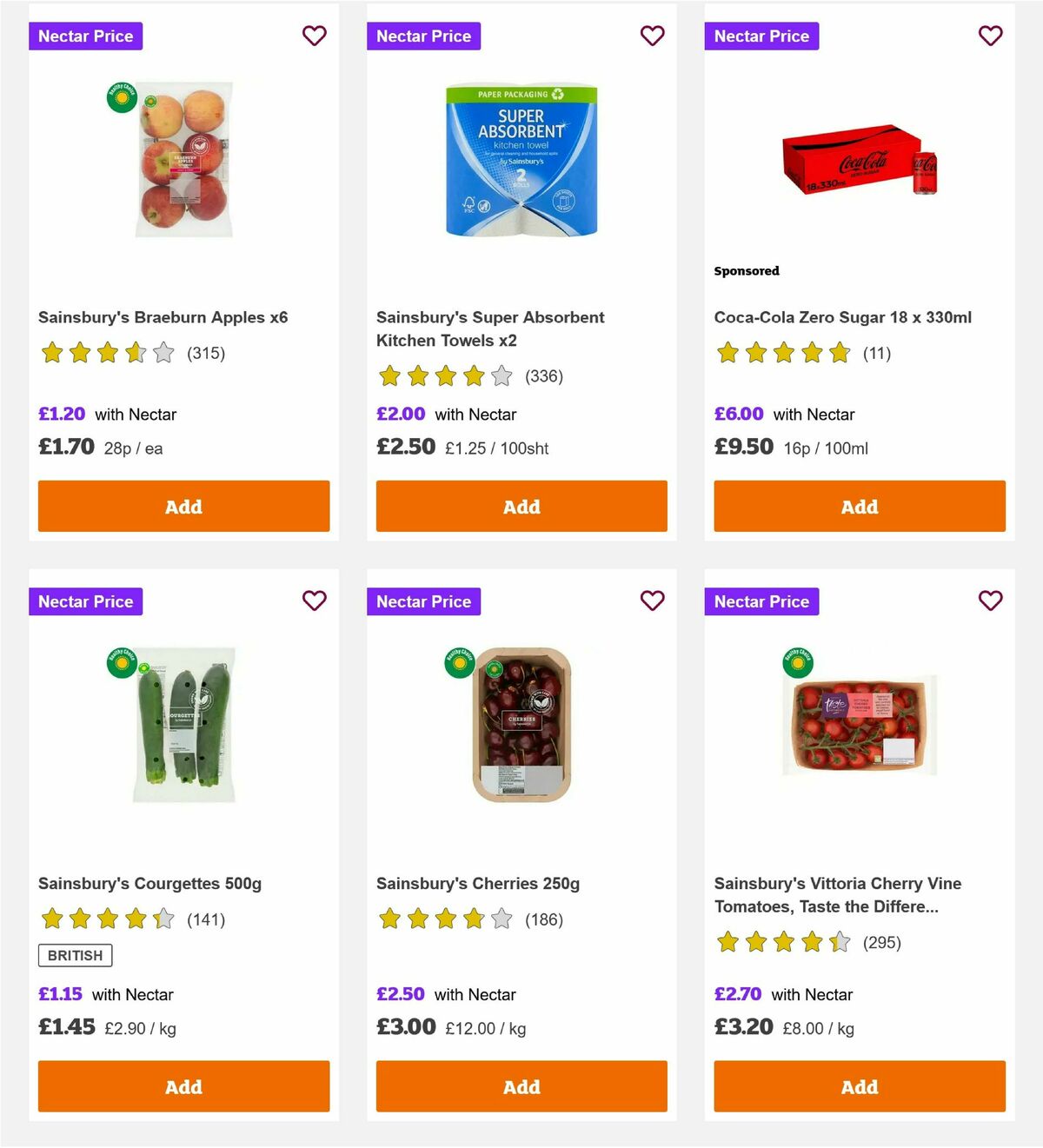 Sainsbury's Offers from 25 July