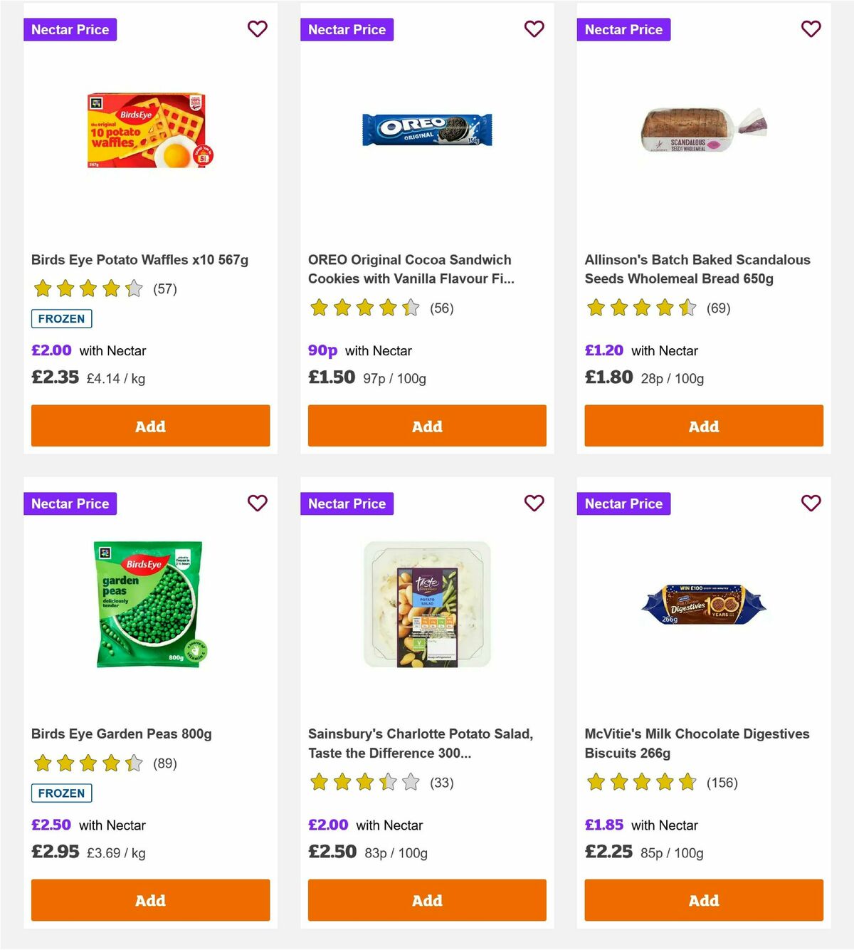 Sainsbury's Offers from 25 July