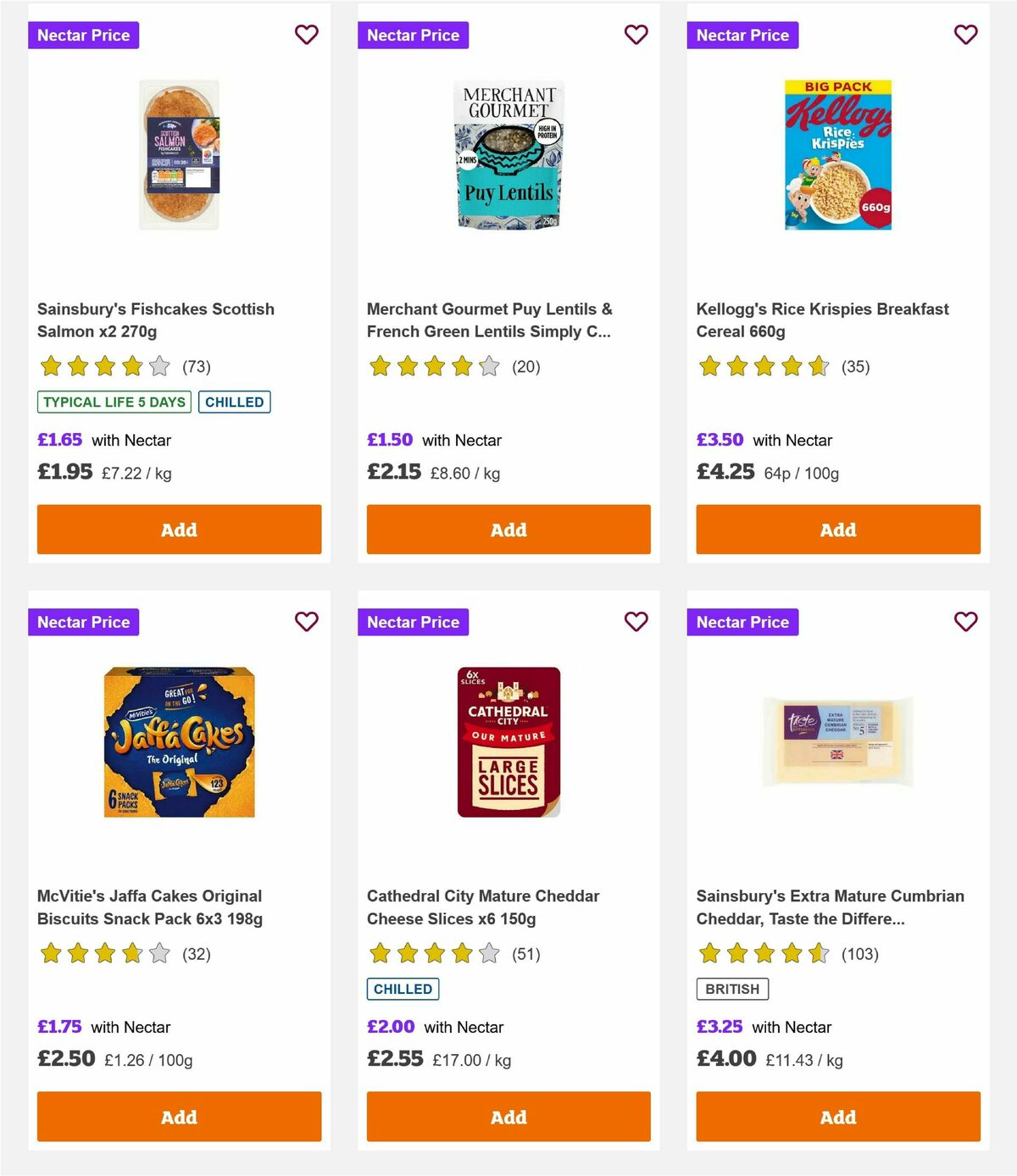 Sainsbury's Offers from 25 July