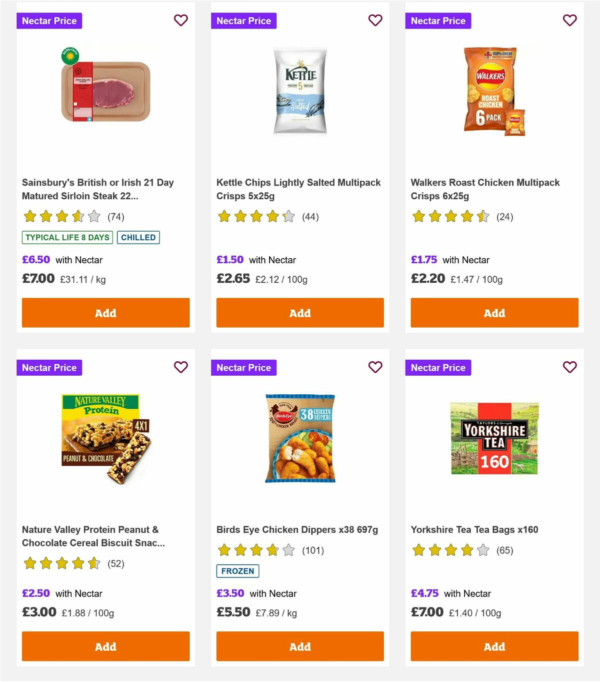 Sainsbury's Offers from 25 July