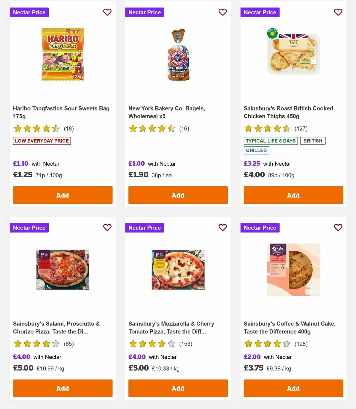 Sainsbury's Offers from 25 July