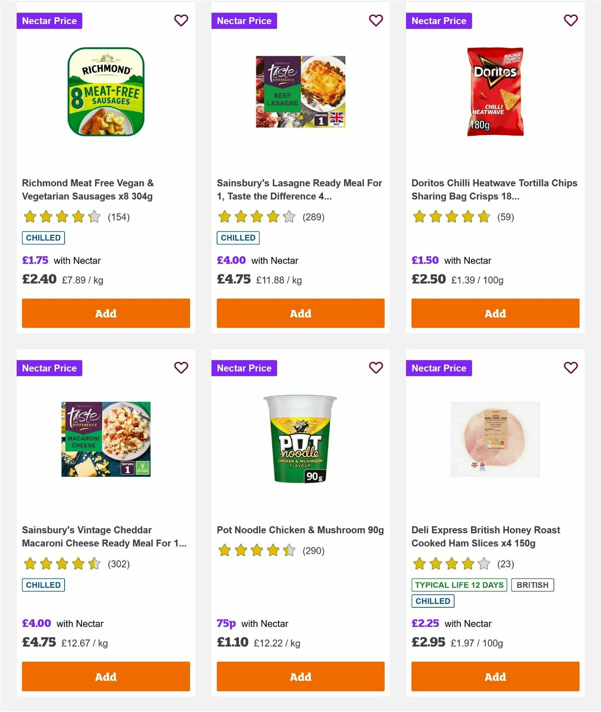 Sainsbury's Offers from 25 July