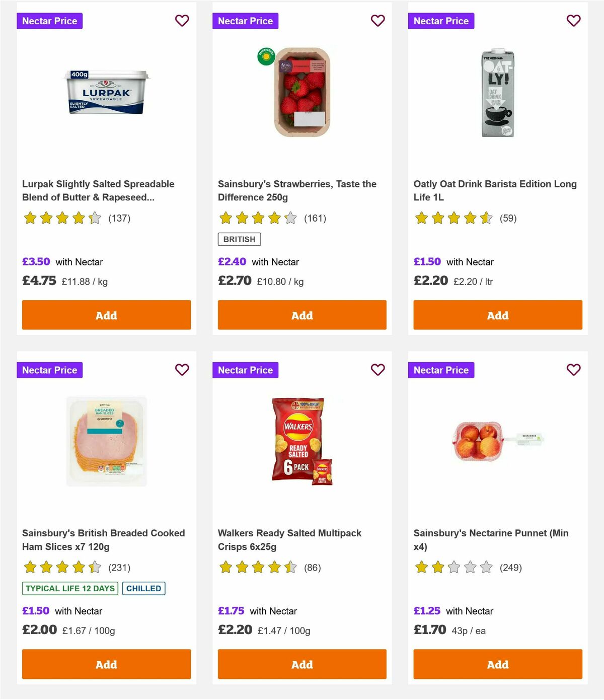 Sainsbury's Offers from 25 July