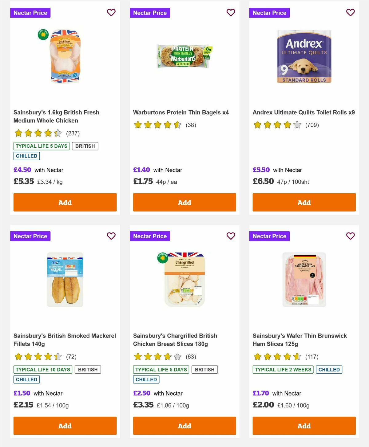 Sainsbury's Offers from 25 July