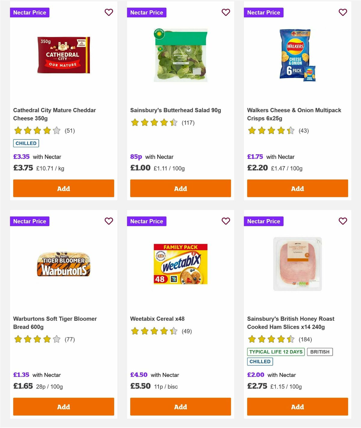 Sainsbury's Offers from 25 July