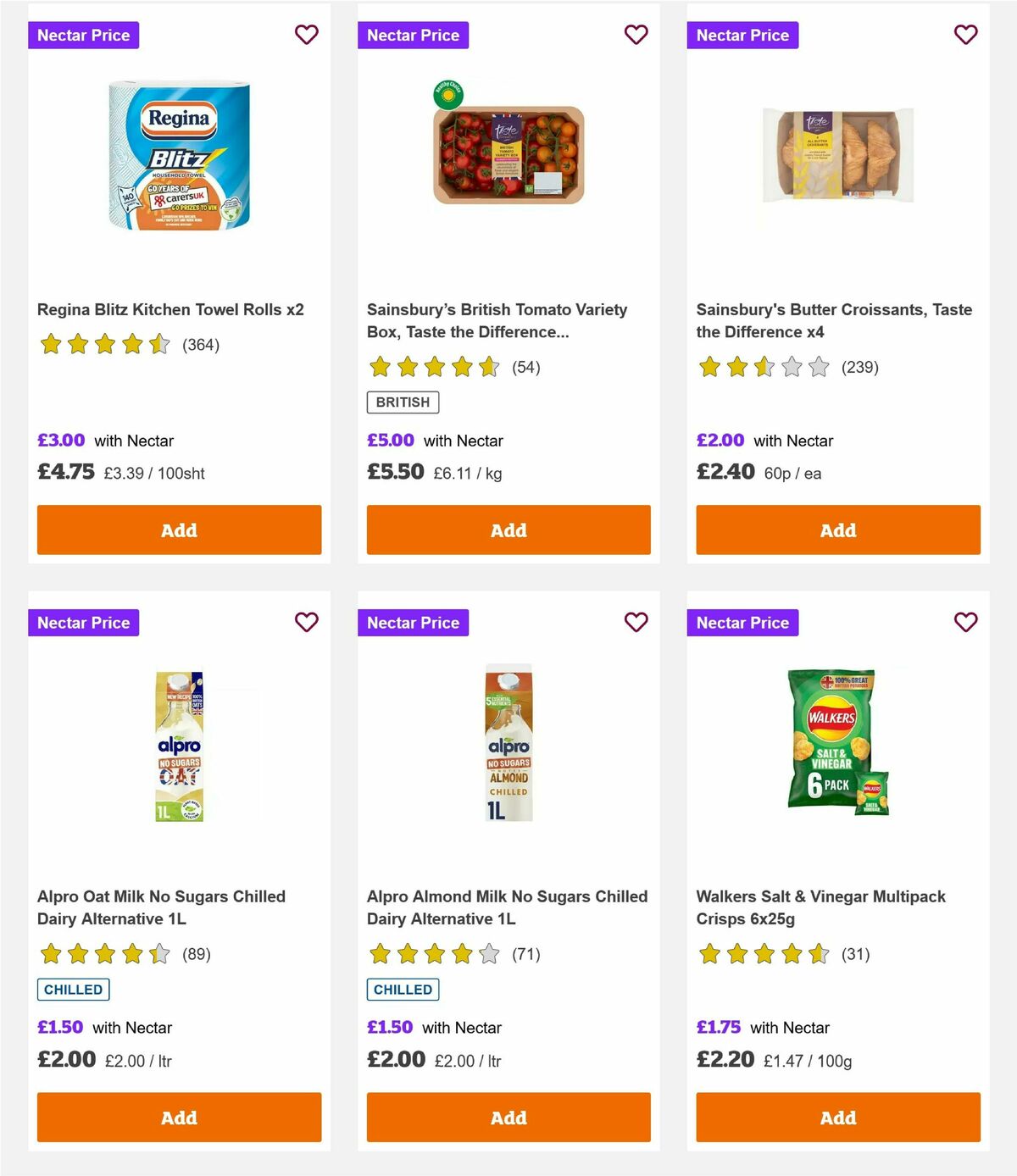 Sainsbury's Offers from 25 July