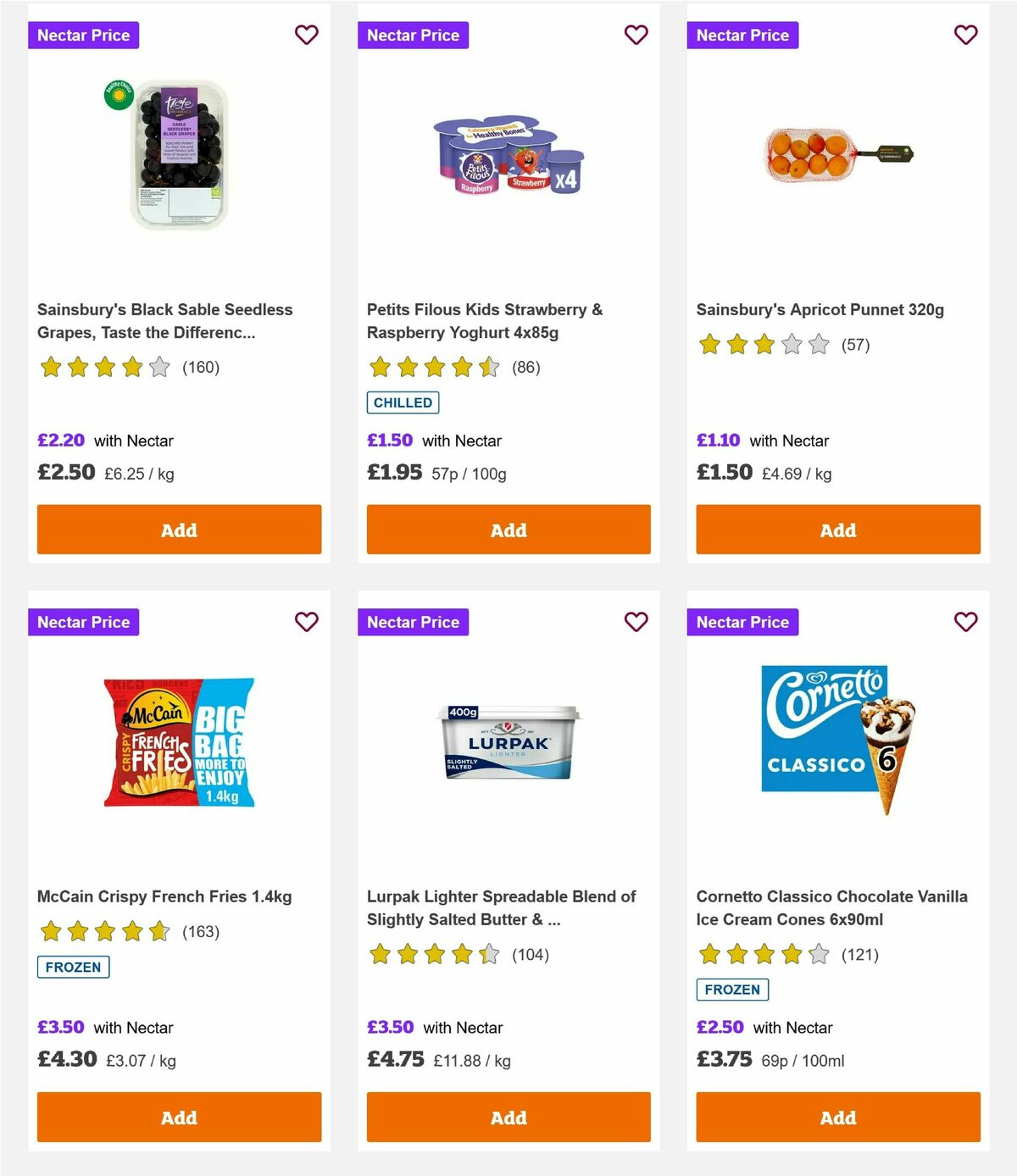 Sainsbury's Offers from 1 August