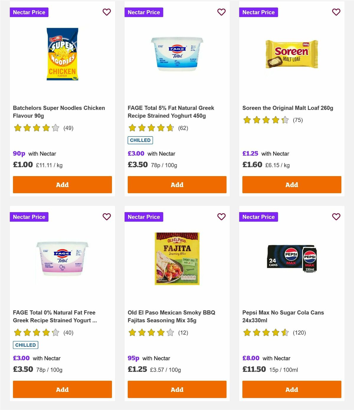 Sainsbury's Offers from 1 August