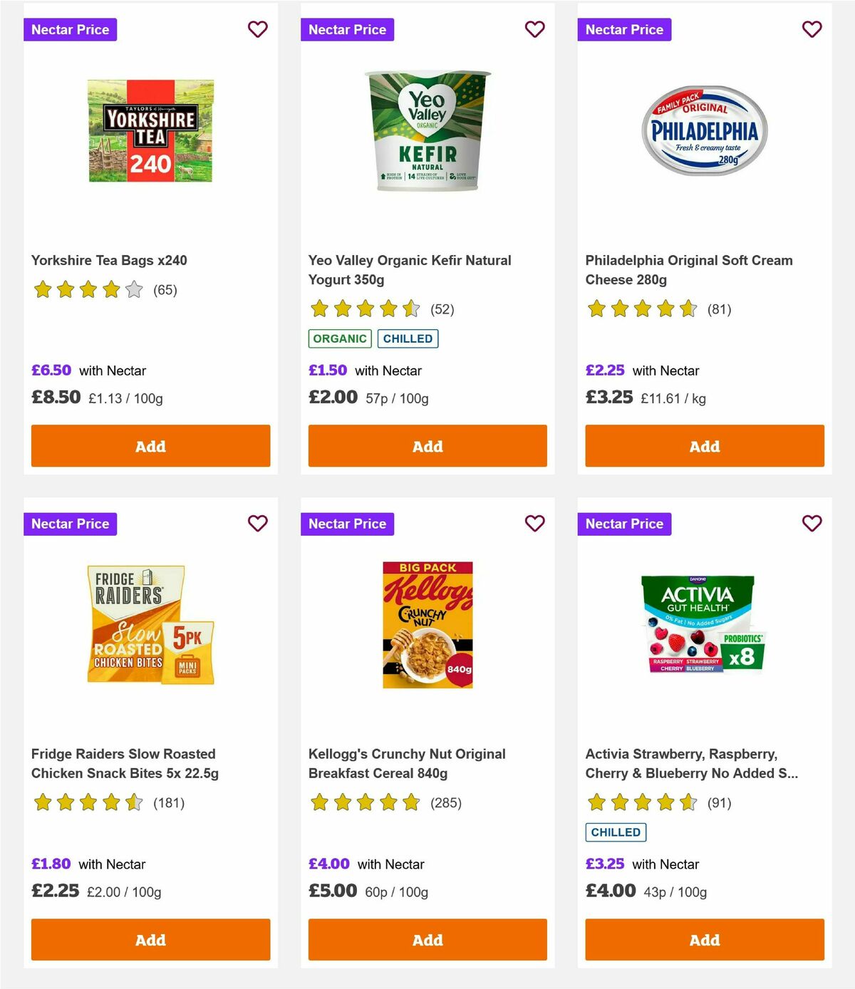 Sainsbury's Offers from 1 August