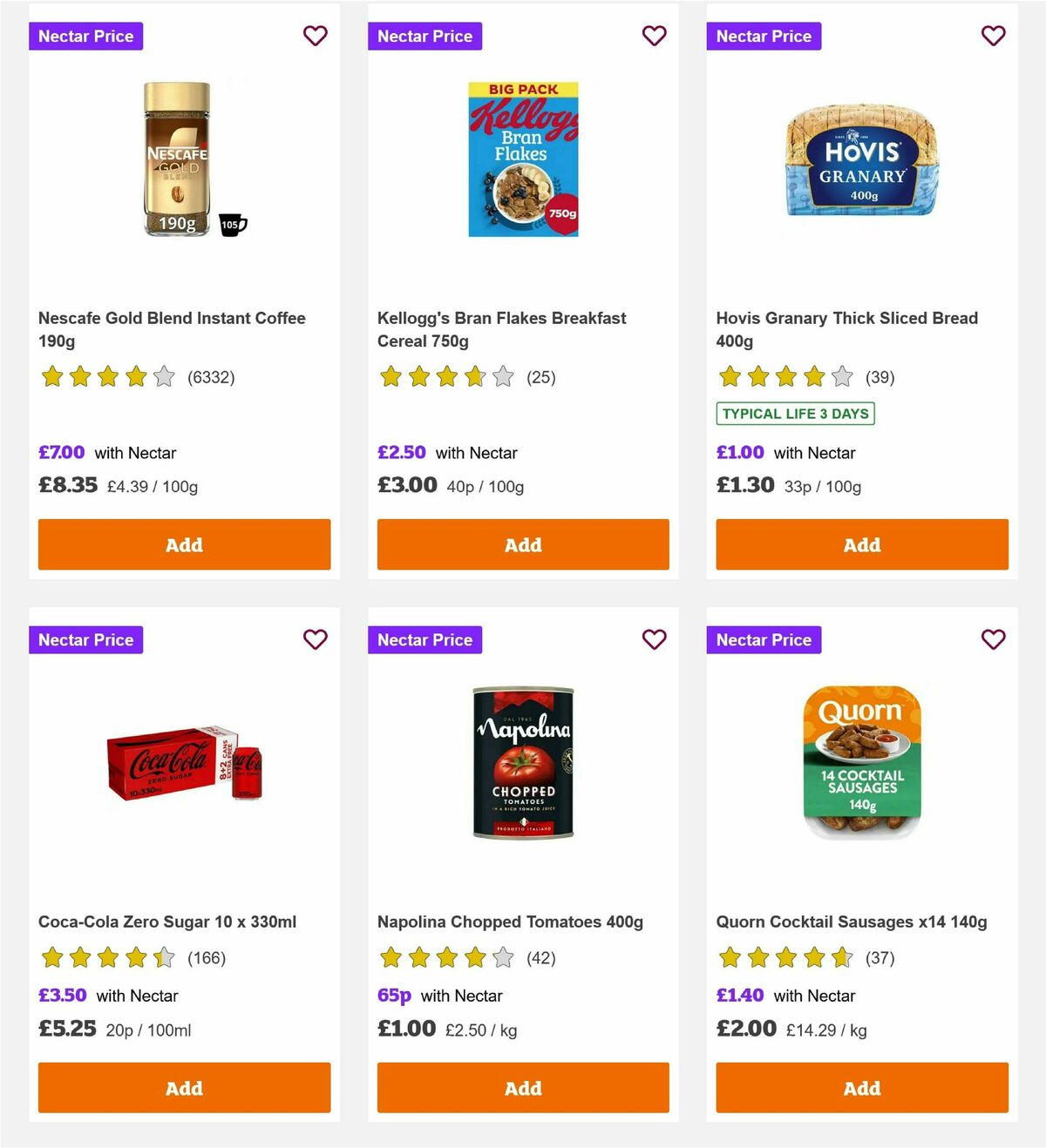 Sainsbury's Offers from 1 August