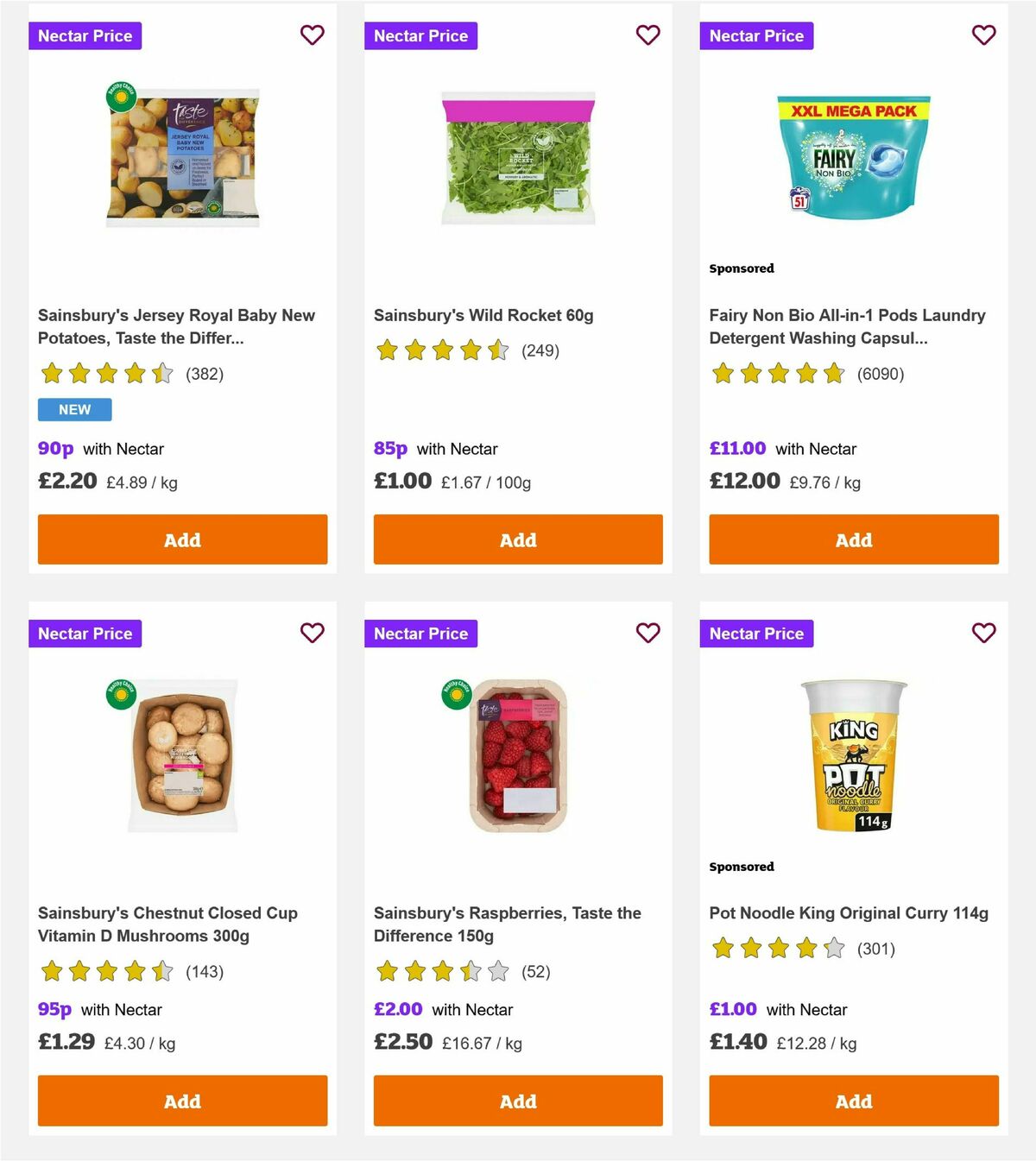 Sainsbury's Offers from 1 August