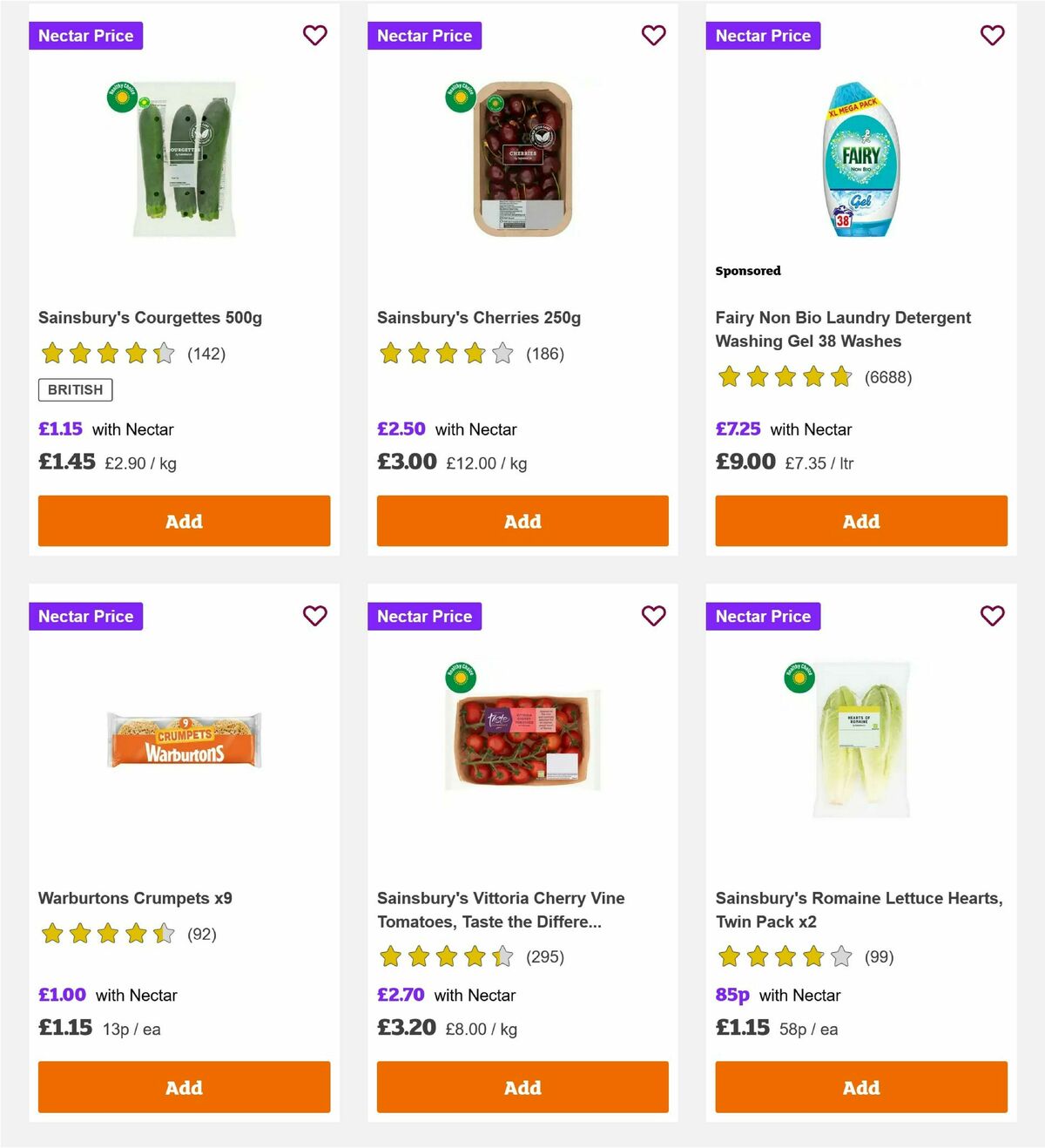 Sainsbury's Offers from 1 August