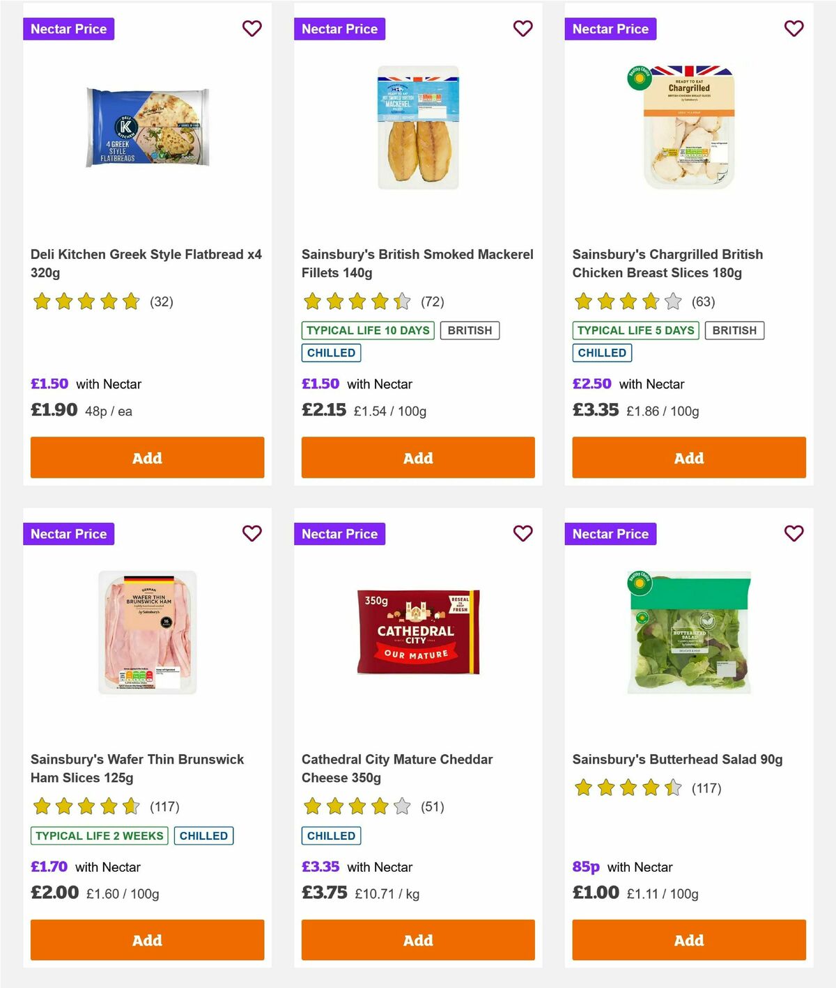 Sainsbury's Offers from 1 August