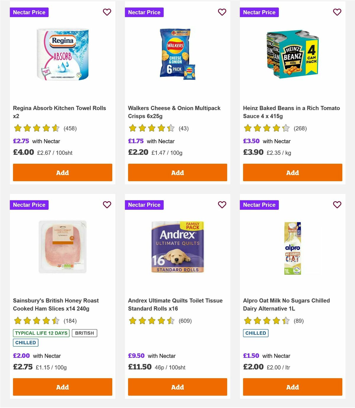 Sainsbury's Offers from 1 August