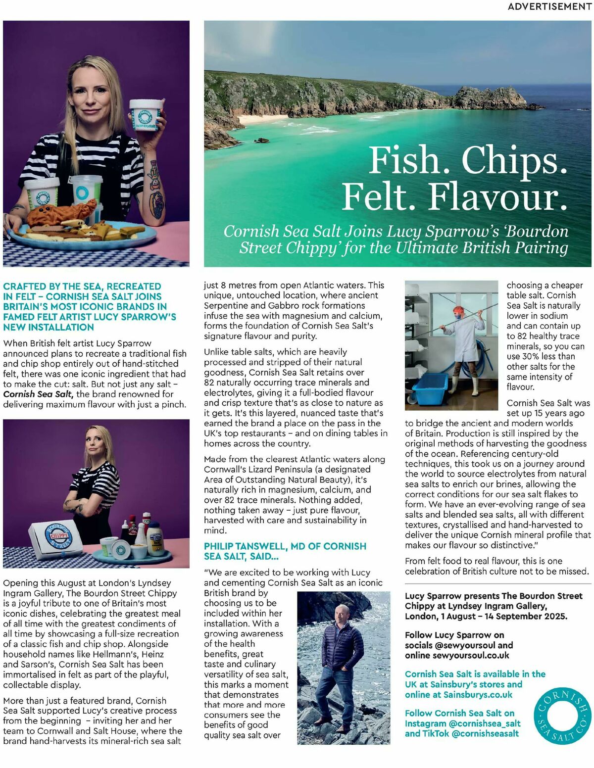 Sainsbury's Magazine August Offers from 1 August