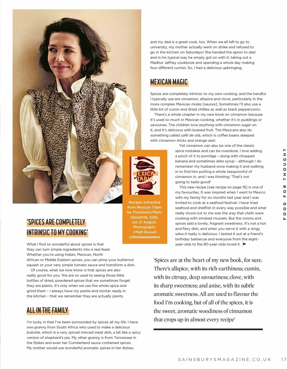 Sainsbury's Magazine August Offers from 1 August