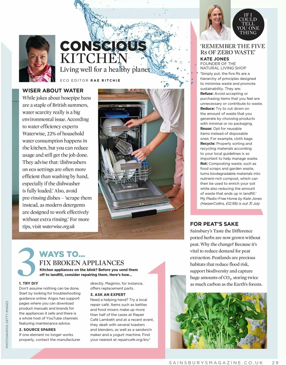 Sainsbury's Magazine August Offers from 1 August