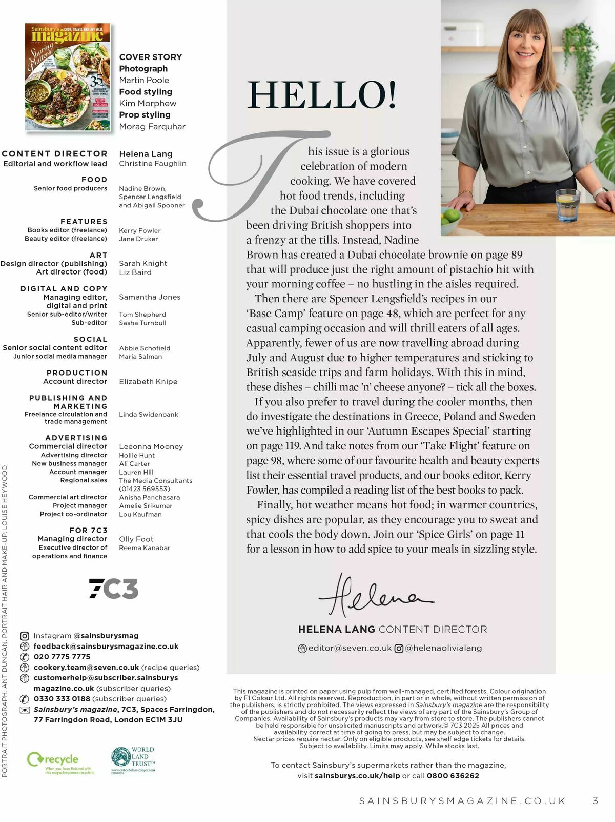 Sainsbury's Magazine August Offers from 1 August