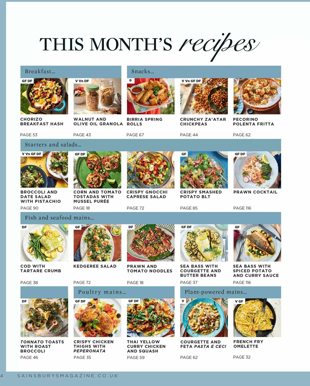 Sainsbury's Magazine August Offers from 1 August