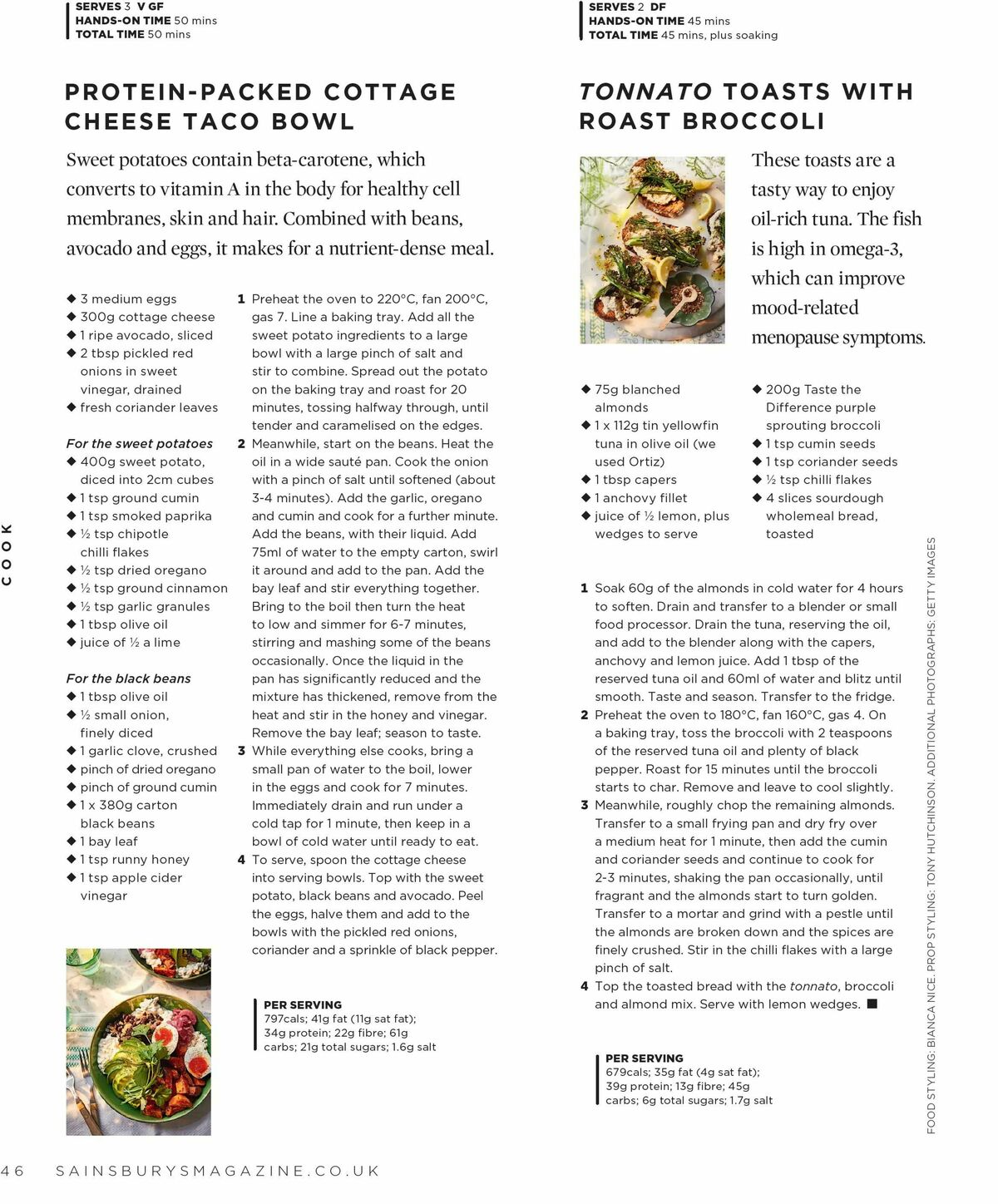 Sainsbury's Magazine August Offers from 1 August